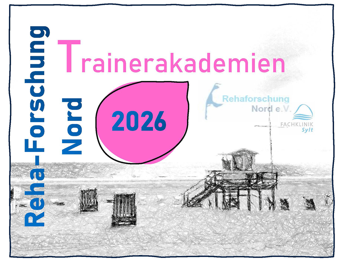 Flyertitel Reha-Forschung Nord Trainerakademie